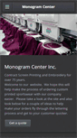 Mobile Screenshot of monogramcenter.com